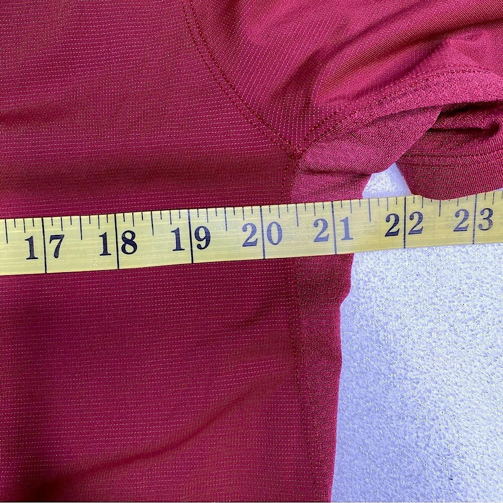 Lululemon Men’s Runway Short Sleeve Athletic T-Shirt Size (L) Large -Caliente - Picture 12 of 14